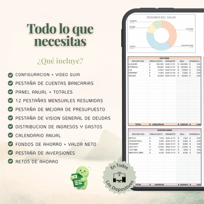 Presupuesto Inteligente para Controlar Ingresos, Gastos y Ahorros