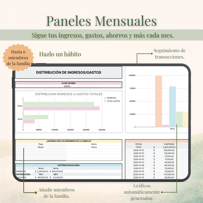 Dominio del Dinero: El Dashboard Pro de tus Finanzas.